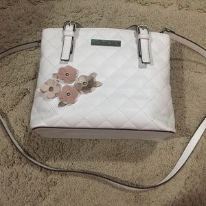 Liz Claiborne white purse